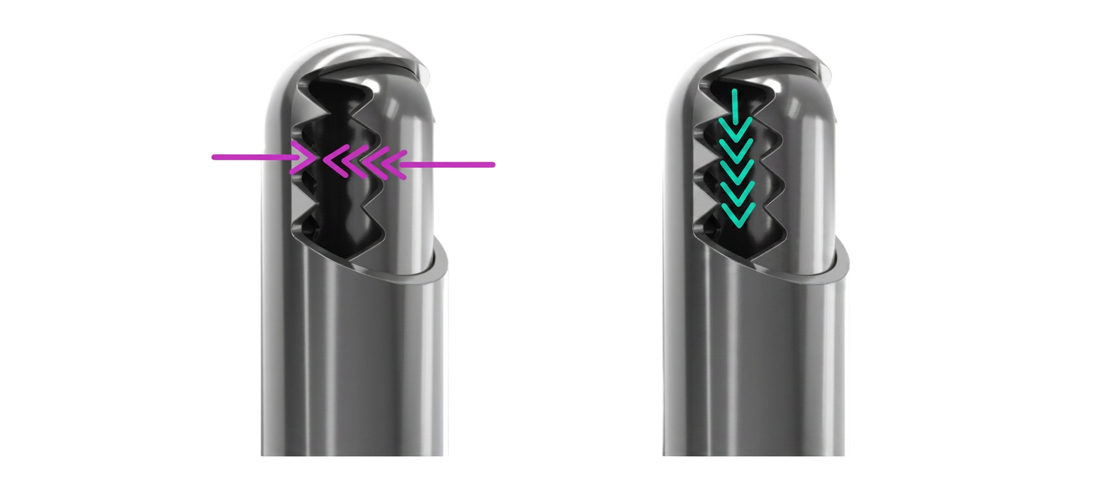 ApexCut™ blades